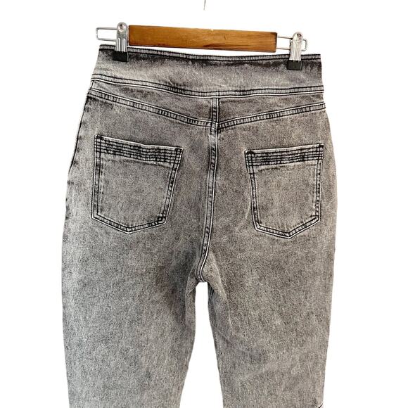 ba&sh Mame Moto Jeans 4 Black NEW - Picture 6 of 11